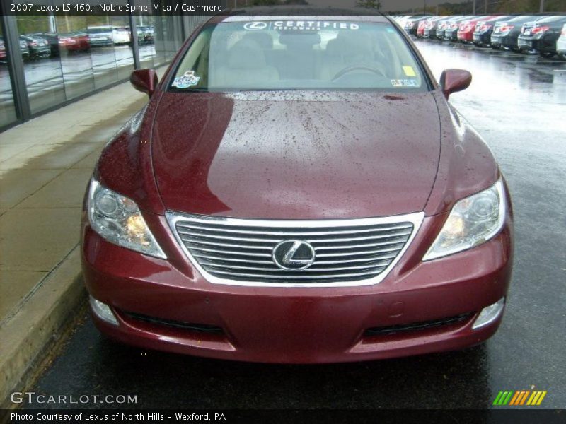 Noble Spinel Mica / Cashmere 2007 Lexus LS 460