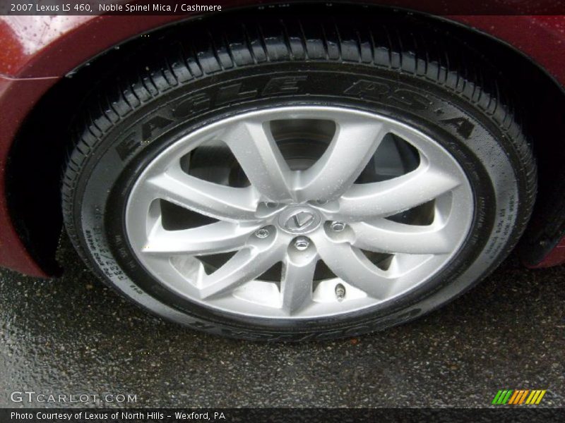 Noble Spinel Mica / Cashmere 2007 Lexus LS 460