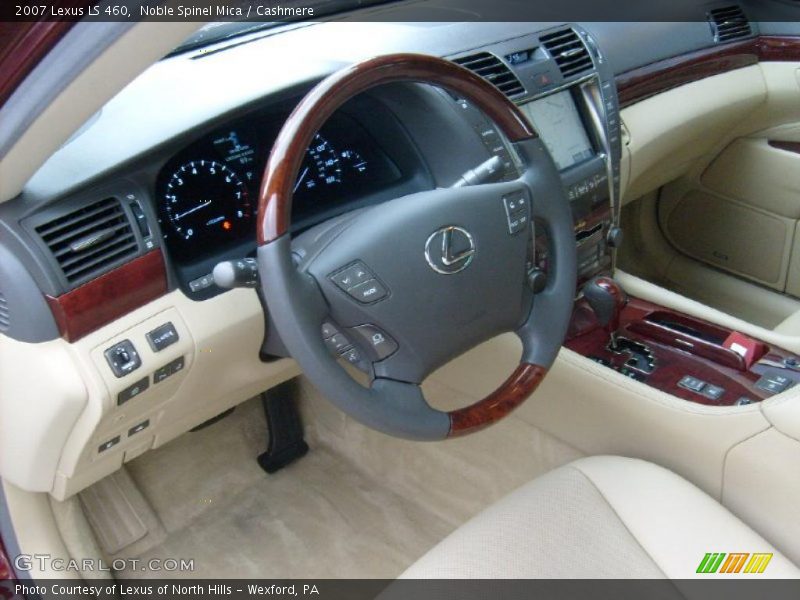 Noble Spinel Mica / Cashmere 2007 Lexus LS 460