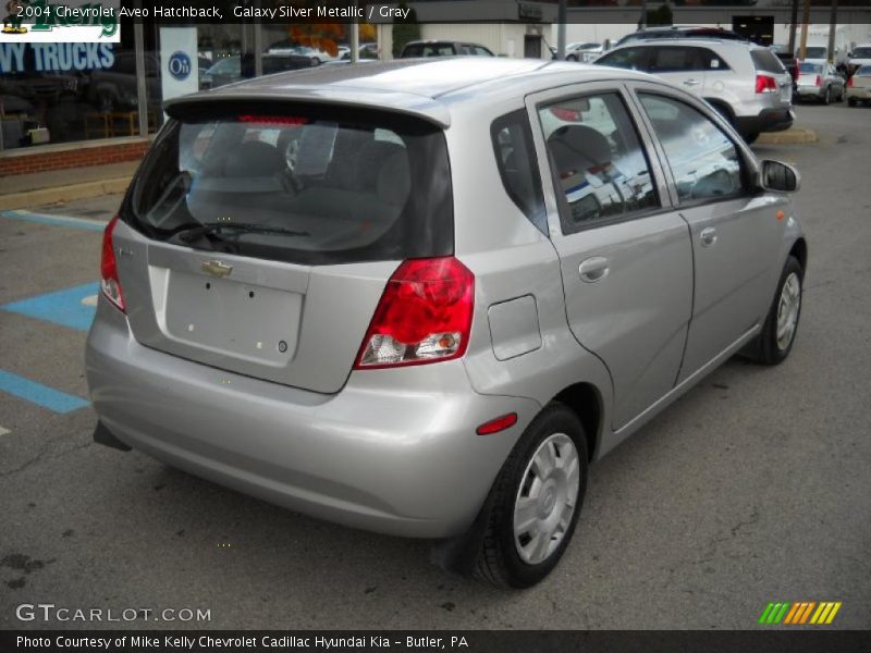 Galaxy Silver Metallic / Gray 2004 Chevrolet Aveo Hatchback