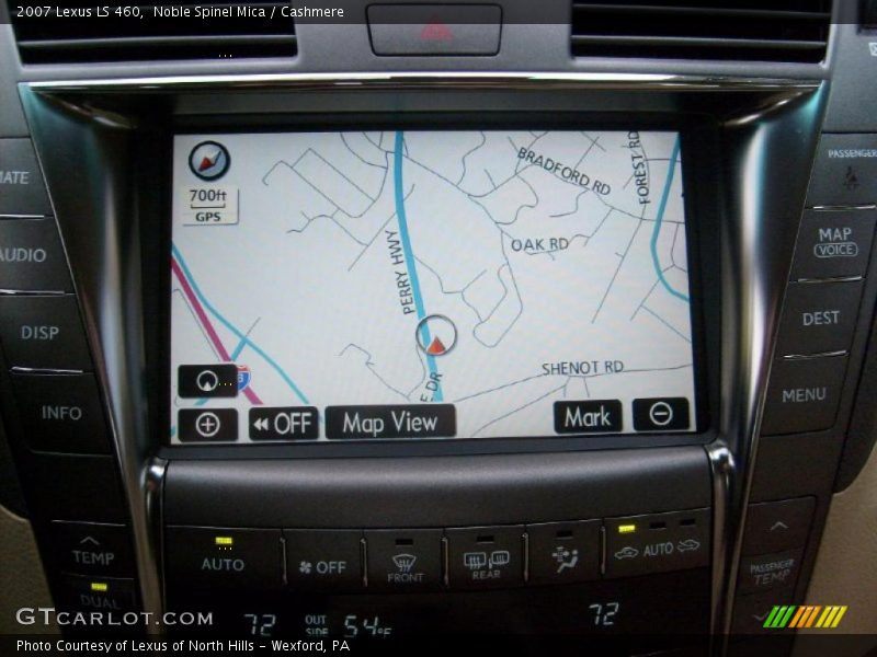 Noble Spinel Mica / Cashmere 2007 Lexus LS 460