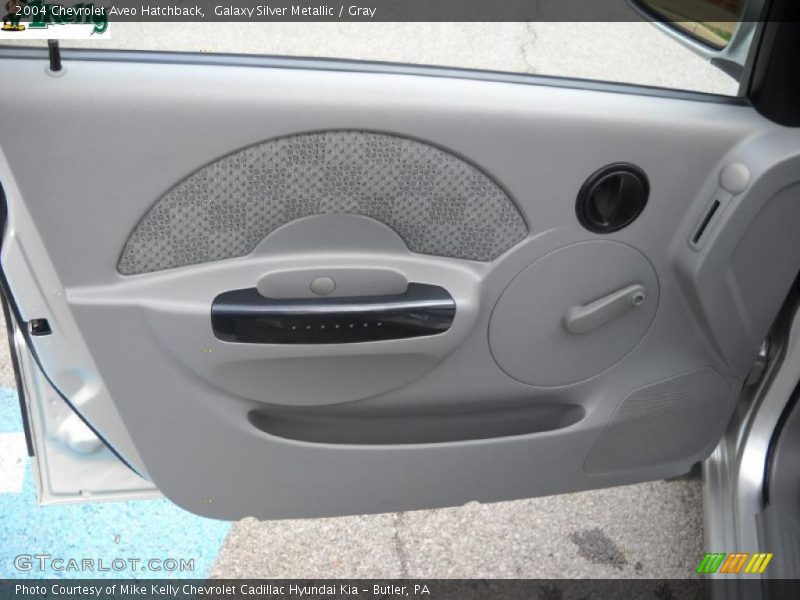  2004 Aveo Hatchback Gray Interior