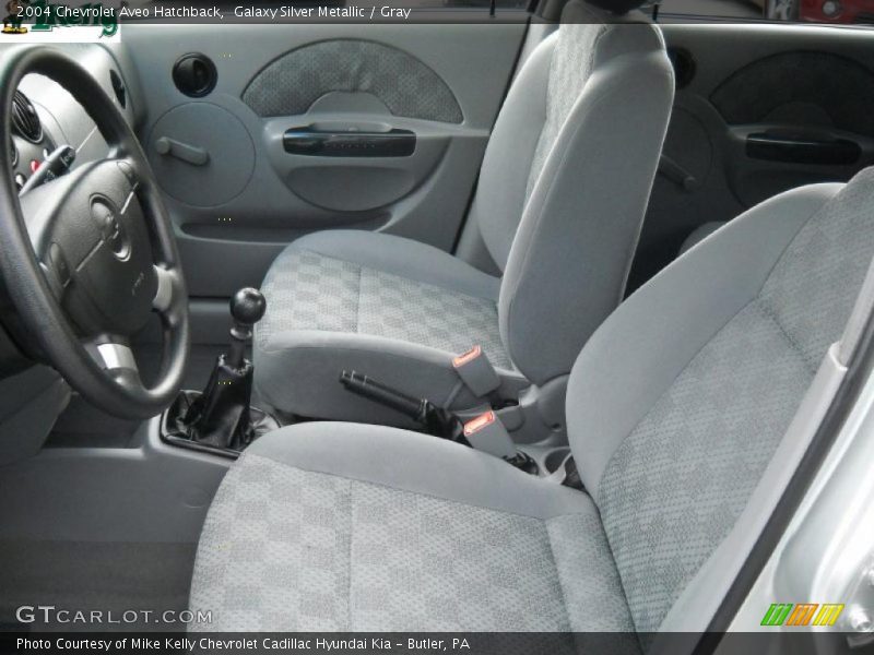  2004 Aveo Hatchback Gray Interior