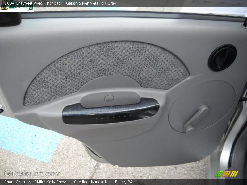  2004 Aveo Hatchback Gray Interior