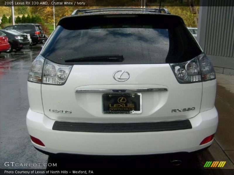 Crystal White / Ivory 2005 Lexus RX 330 AWD