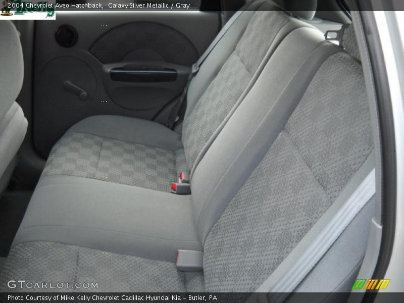  2004 Aveo Hatchback Gray Interior