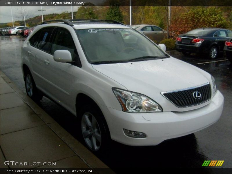 Crystal White / Ivory 2005 Lexus RX 330 AWD