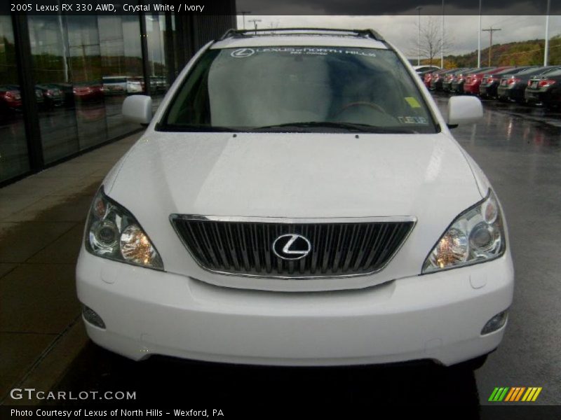 Crystal White / Ivory 2005 Lexus RX 330 AWD