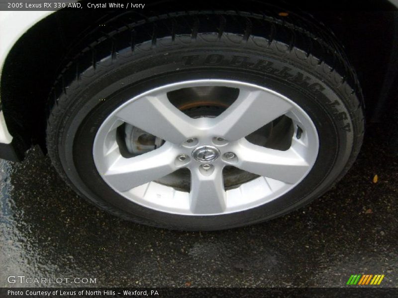Crystal White / Ivory 2005 Lexus RX 330 AWD