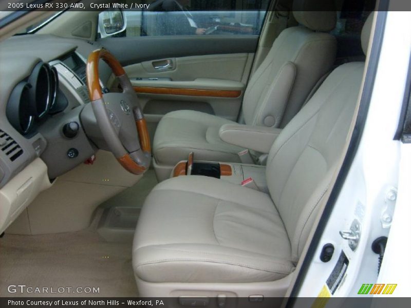Crystal White / Ivory 2005 Lexus RX 330 AWD