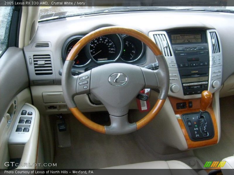 Crystal White / Ivory 2005 Lexus RX 330 AWD