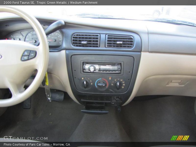 Tropic Green Metallic / Medium Parchment 2000 Ford Taurus SE