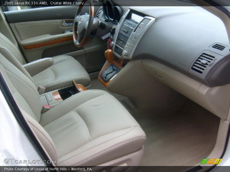 Crystal White / Ivory 2005 Lexus RX 330 AWD