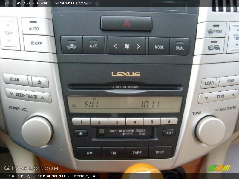 Crystal White / Ivory 2005 Lexus RX 330 AWD