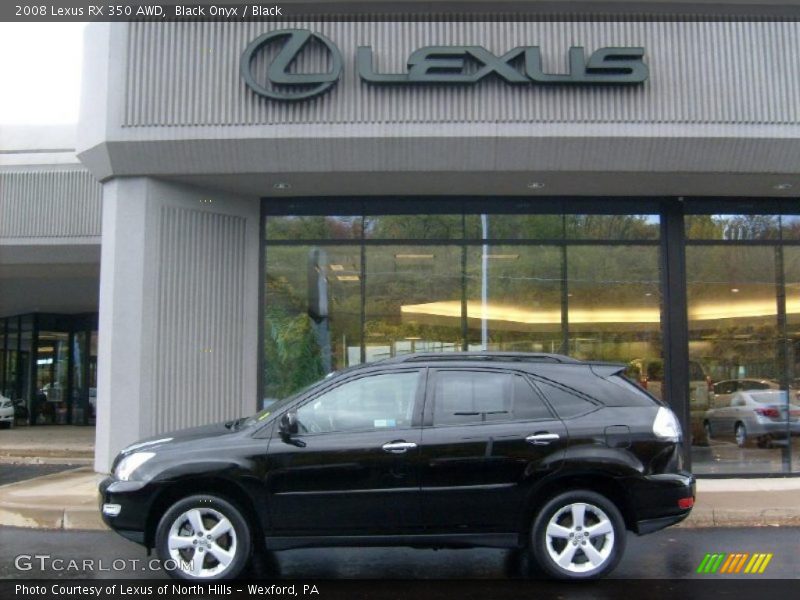 Black Onyx / Black 2008 Lexus RX 350 AWD