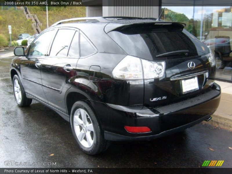 Black Onyx / Black 2008 Lexus RX 350 AWD