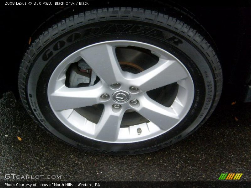 Black Onyx / Black 2008 Lexus RX 350 AWD