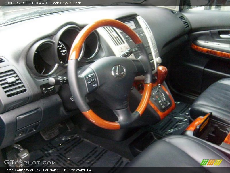Black Onyx / Black 2008 Lexus RX 350 AWD