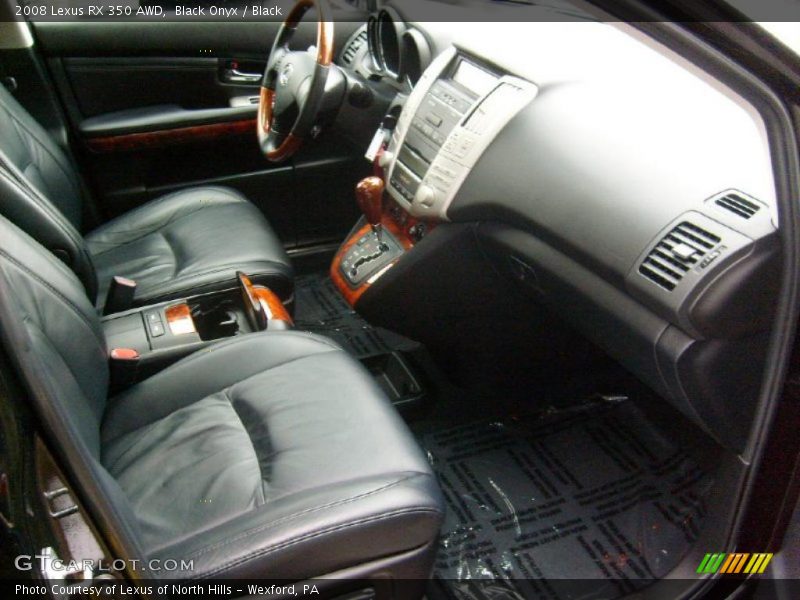 Black Onyx / Black 2008 Lexus RX 350 AWD