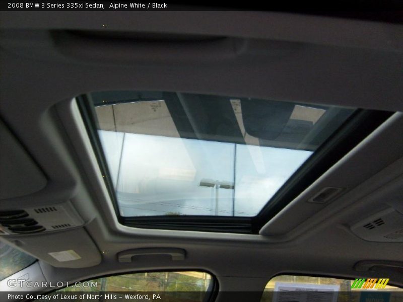 Alpine White / Black 2008 BMW 3 Series 335xi Sedan