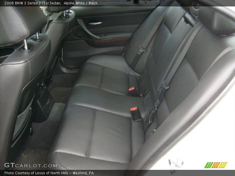 Alpine White / Black 2008 BMW 3 Series 335xi Sedan
