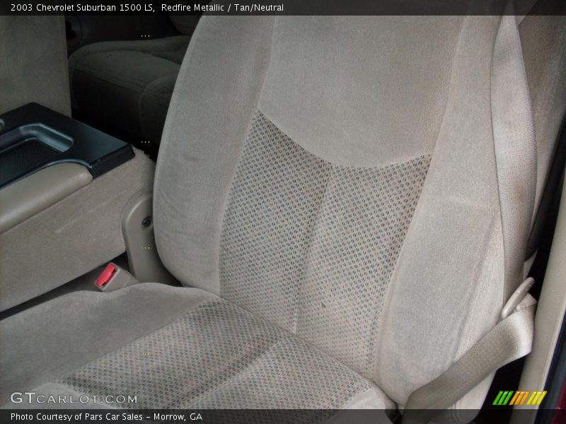 Redfire Metallic / Tan/Neutral 2003 Chevrolet Suburban 1500 LS
