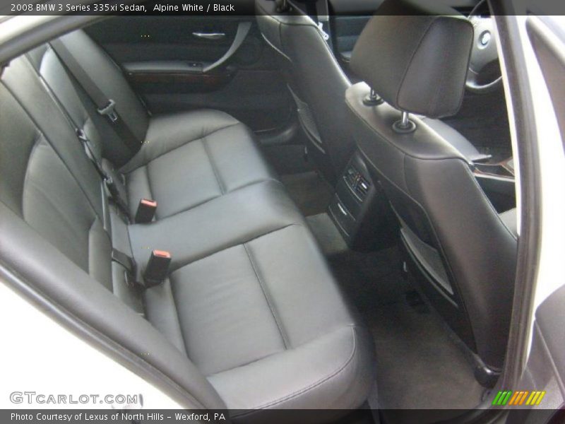 Alpine White / Black 2008 BMW 3 Series 335xi Sedan