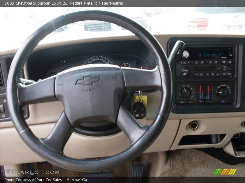  2003 Suburban 1500 LS Tan/Neutral Interior
