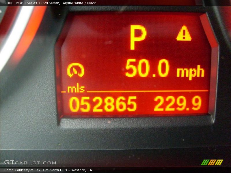 Alpine White / Black 2008 BMW 3 Series 335xi Sedan