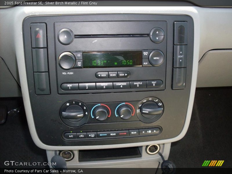 Controls of 2005 Freestar SE