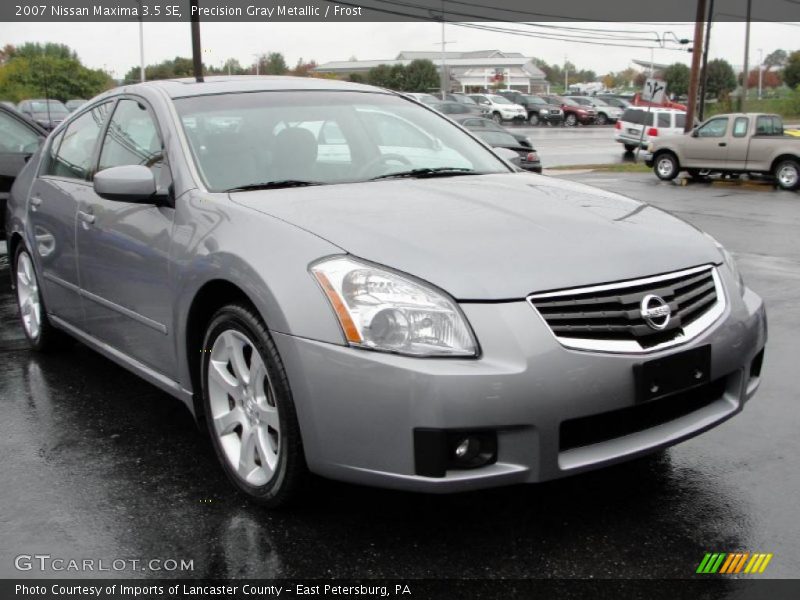 Precision Gray Metallic / Frost 2007 Nissan Maxima 3.5 SE