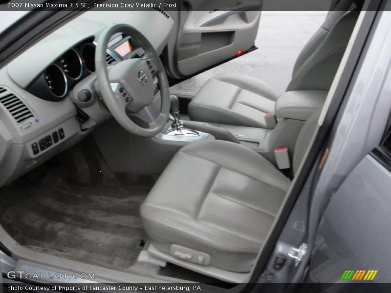  2007 Maxima 3.5 SE Frost Interior