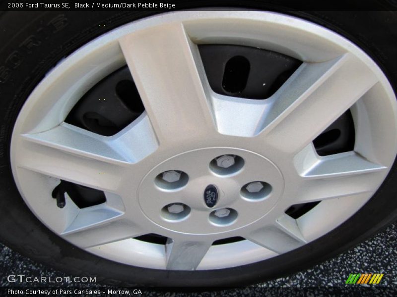 Black / Medium/Dark Pebble Beige 2006 Ford Taurus SE