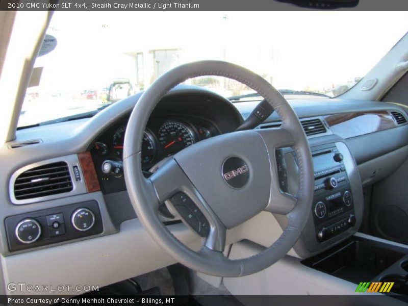 Stealth Gray Metallic / Light Titanium 2010 GMC Yukon SLT 4x4