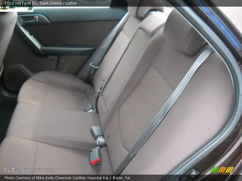 Dark Cherry / Coffee 2010 Kia Forte EX
