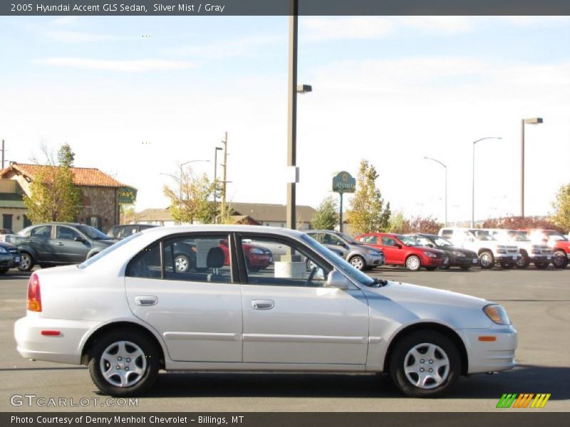 Silver Mist / Gray 2005 Hyundai Accent GLS Sedan