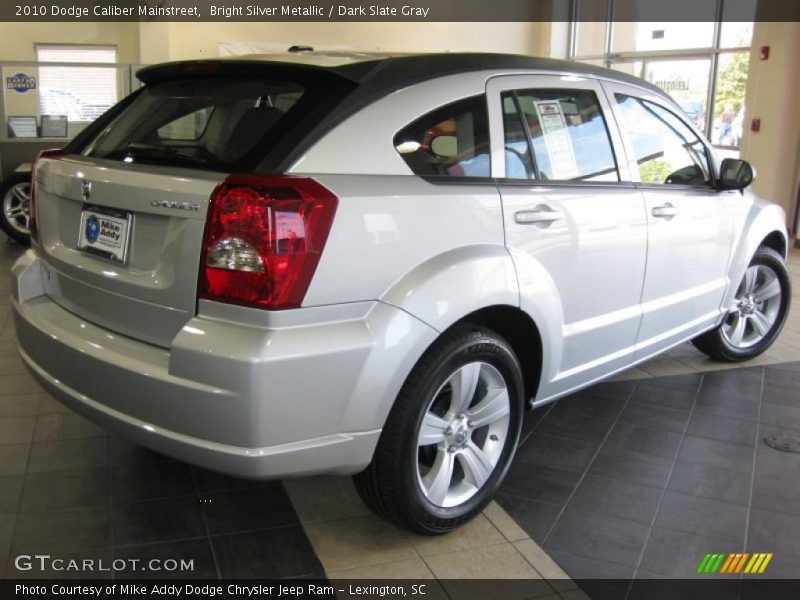 Bright Silver Metallic / Dark Slate Gray 2010 Dodge Caliber Mainstreet