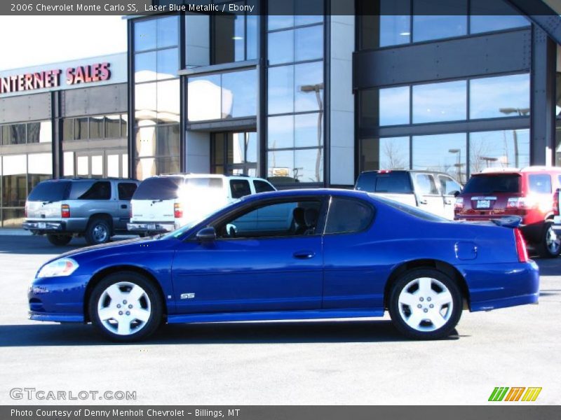 Laser Blue Metallic / Ebony 2006 Chevrolet Monte Carlo SS