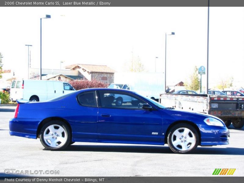 Laser Blue Metallic / Ebony 2006 Chevrolet Monte Carlo SS