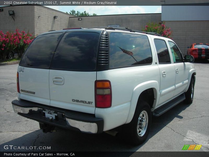 Summit White / Medium Gray/Neutral 2002 Chevrolet Suburban 1500 LT