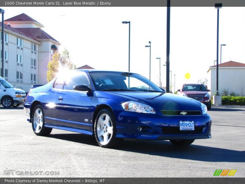 Laser Blue Metallic / Ebony 2006 Chevrolet Monte Carlo SS