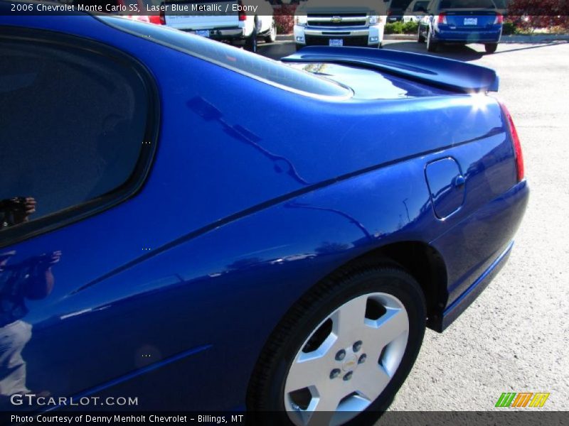 Laser Blue Metallic / Ebony 2006 Chevrolet Monte Carlo SS