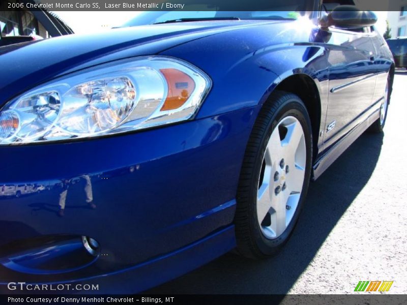 Laser Blue Metallic / Ebony 2006 Chevrolet Monte Carlo SS