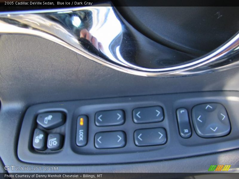 Blue Ice / Dark Gray 2005 Cadillac DeVille Sedan