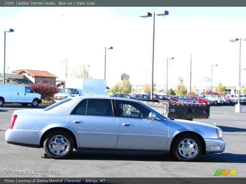 Blue Ice / Dark Gray 2005 Cadillac DeVille Sedan