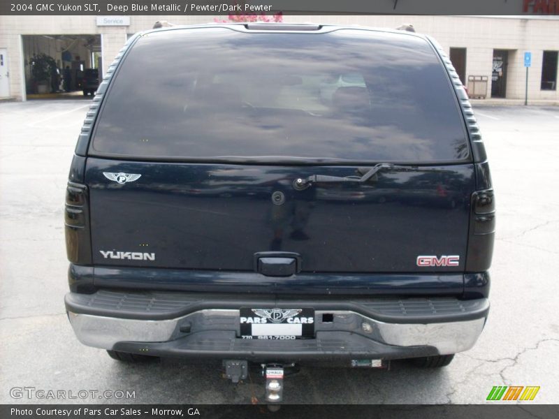 Deep Blue Metallic / Pewter/Dark Pewter 2004 GMC Yukon SLT