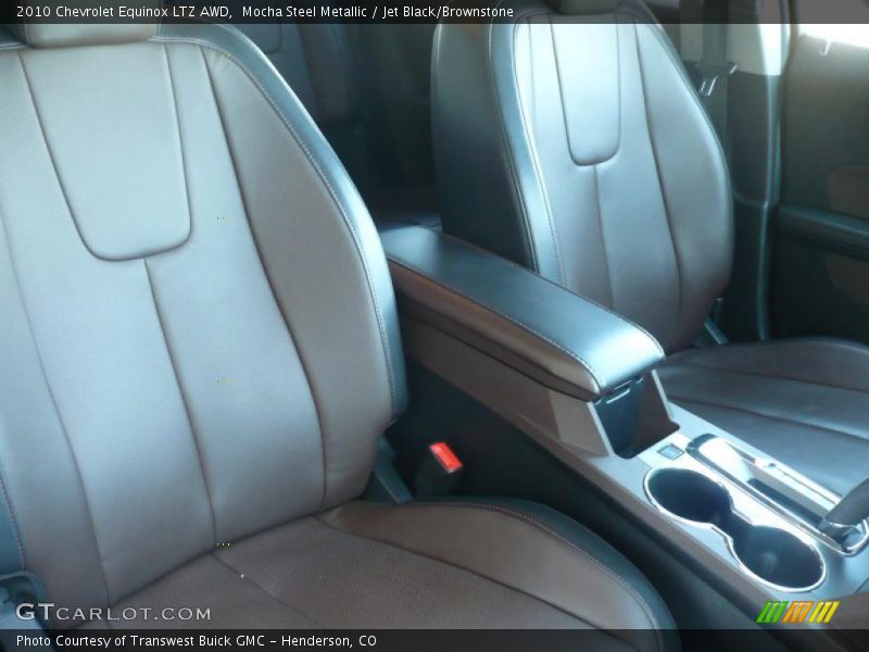  2010 Equinox LTZ AWD Jet Black/Brownstone Interior