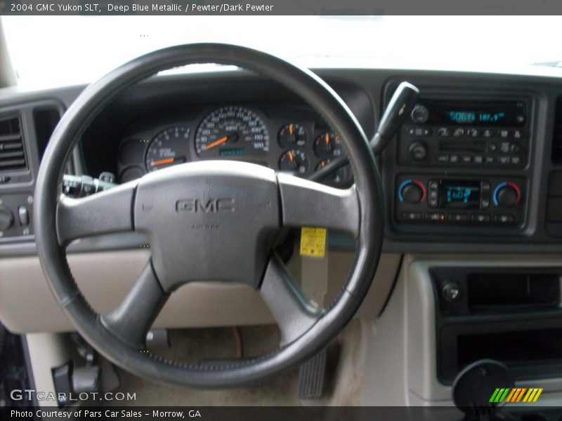 Deep Blue Metallic / Pewter/Dark Pewter 2004 GMC Yukon SLT