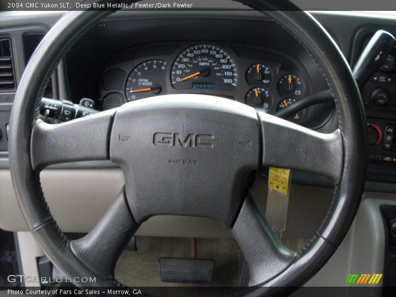 Deep Blue Metallic / Pewter/Dark Pewter 2004 GMC Yukon SLT