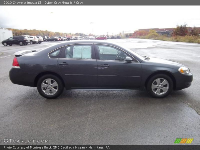 Cyber Gray Metallic / Gray 2010 Chevrolet Impala LT